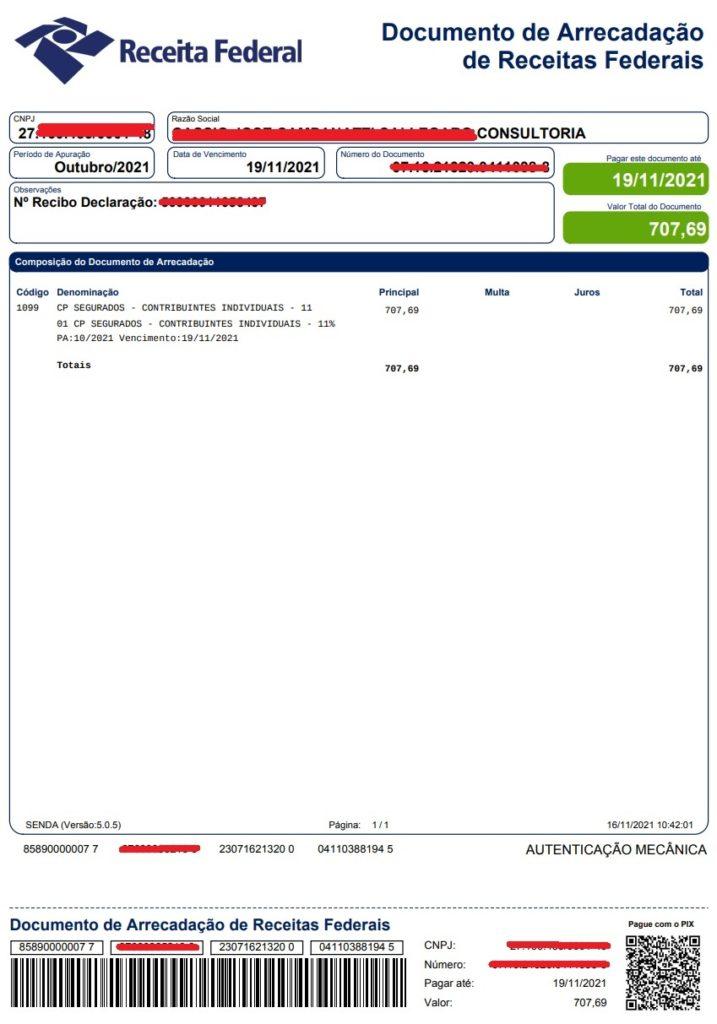 A GPS mudou! Agora é DARF Previdenciário Simplificador